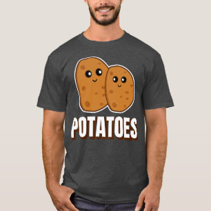 Camiseta Batatas em Cubo