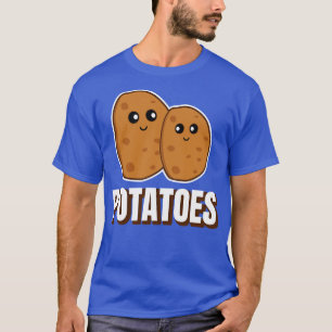 Camiseta Batatas em Cubo