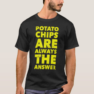 Camiseta Batatas Engraçadas São Sempre A Resposta Da Batata