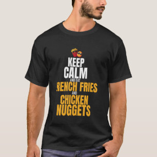 Camiseta Batatas Fritas e Nuggets de Frango Frango Engraça