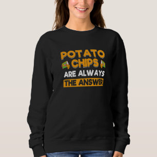 Camiseta Batatas Fritas São Sempre a Resposta Batata Frita