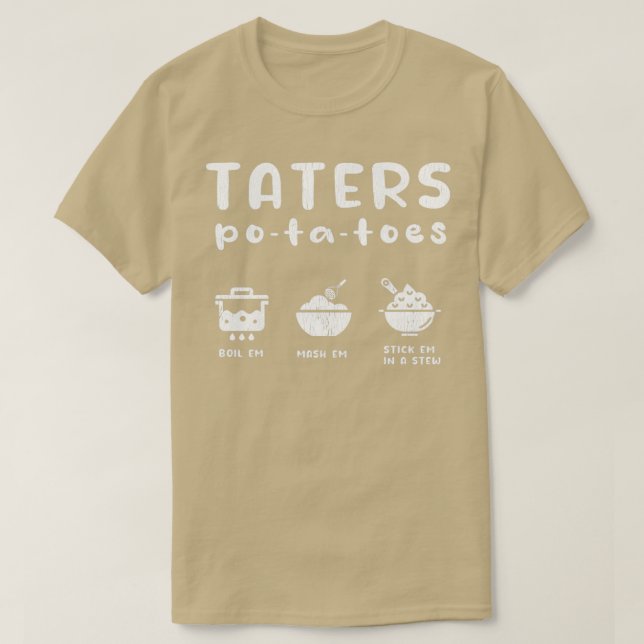 Camiseta Batatas-Taternizantes1 (Frente do Design)