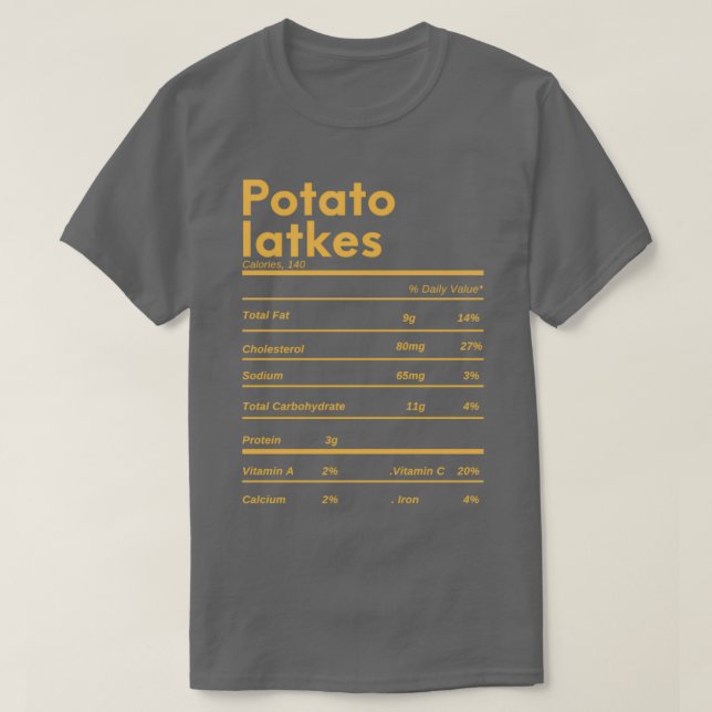 Camiseta Batateira engraçada trava graças a fatos de nutriç (Frente do Design)