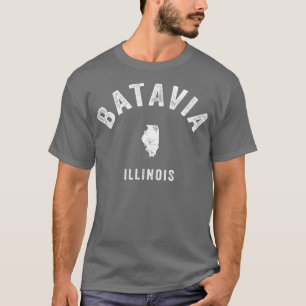 Camiseta Batavia Illinois IL Vintage 70s Athletic Sports De