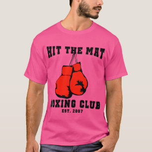 Camiseta Bate No Clube De Boxing Do Mat