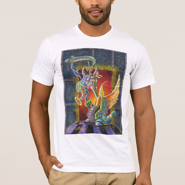 Camiseta Bate o inferno Outta mim (Frente)