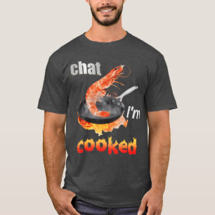Camiseta Bate-papo Estou Cozido