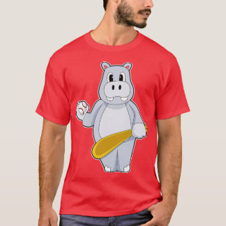 Camiseta Batedeira de baseball Hippo