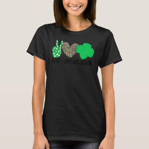 Camiseta Batedeira de Biscoitos Scout para Meninas Paz Amor