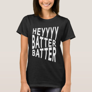 Camiseta Batedor de Bateria Baseball, Softball