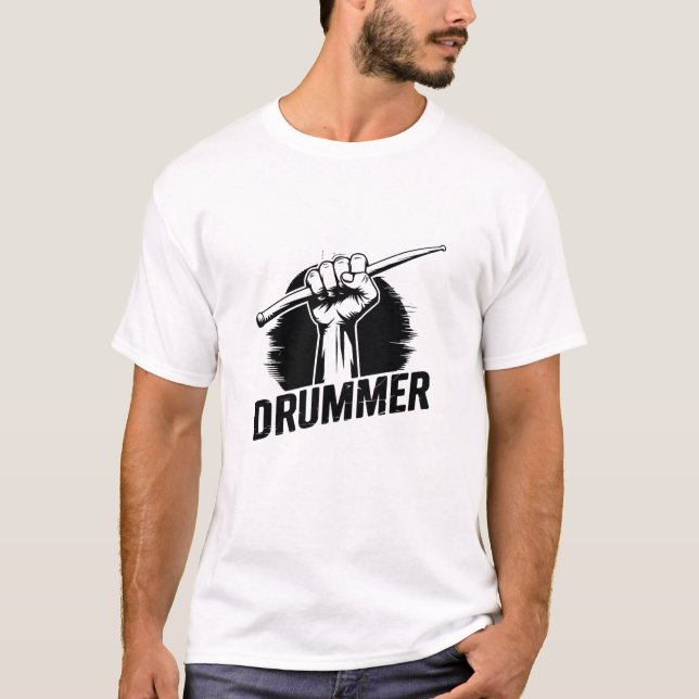 Camiseta Batedor de Tendência Moderno Encosta Com Tritas (Frente)