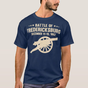 Camiseta Batefield da Guerra Civil dos EUA, Fredericksburg