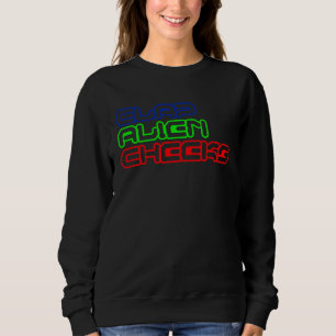 Camiseta Bater Bochechas Alienígenas UFO Tempestade Área 51