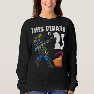 Camiseta Bater Com Dourado Este Pirata Tem 25 Anos De Idade