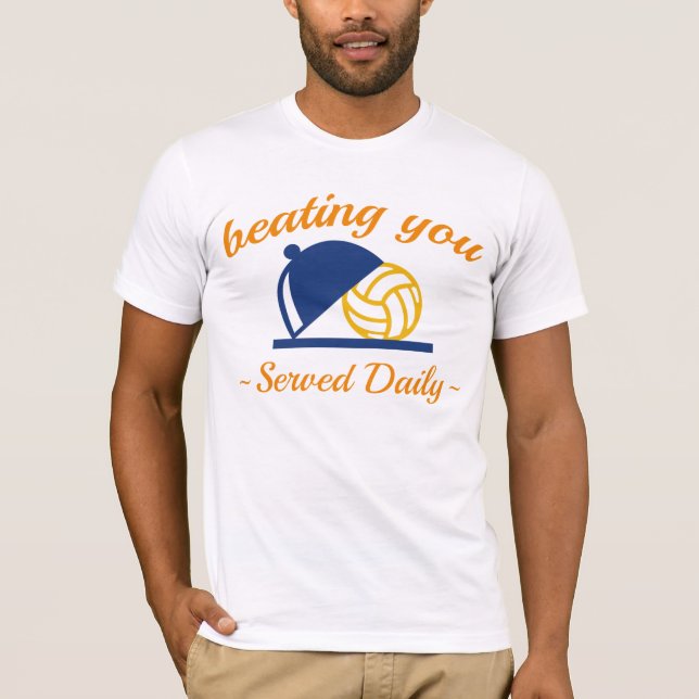 Camiseta Bater Em Você No Voleibol (Frente)