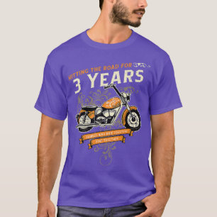 Camiseta Bater na estrada por 3 anos Pequim 3ª Casada Ann