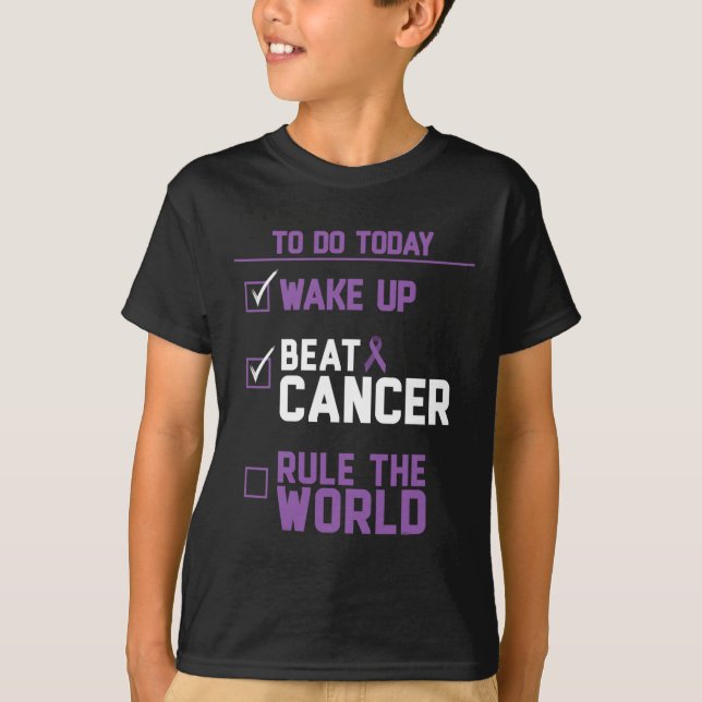 Camiseta Bater no Cancer do Mundo (Frente)
