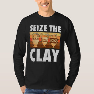 Camiseta Bateria Agarrar Os Artistas Cerâmicos Da Potência