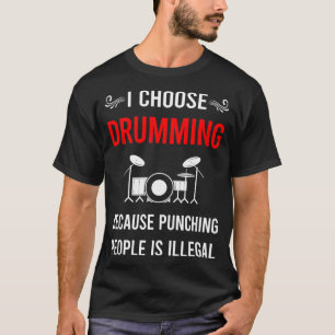Camiseta Bateria Bateria Baterista Tambor Tambores