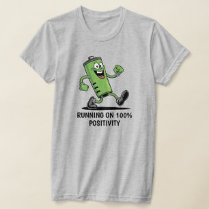 Camiseta Bateria carregada