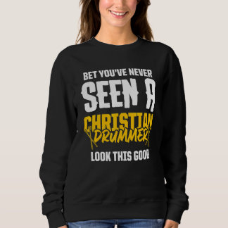 Camiseta Bateria Cristã Igreja Adoração Tocador de Bateria 