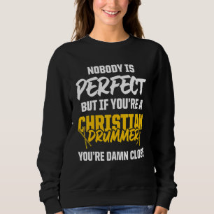 Camiseta Bateria Cristã Igreja Adoração Tocador de Bateria 
