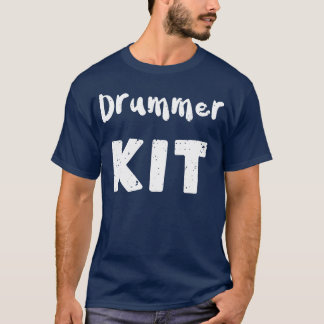 Camiseta Bateria de Bateria de Bateria
