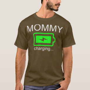 Camiseta Bateria de mamães carregando Novelt Gráfico Pai En