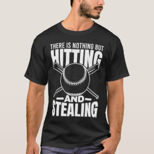 Camiseta Bateria de Piada de Baseball com Atroplador de Bei