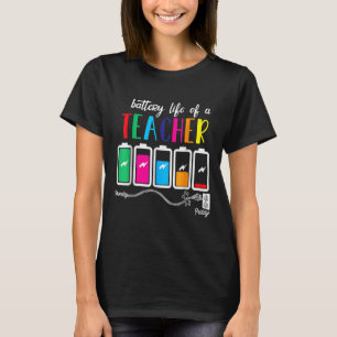 Camiseta Bateria De Vida Um Professor No Natal