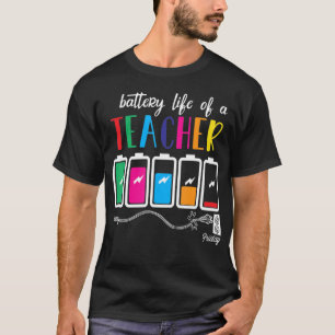Camiseta Bateria De Vida Um Professor No Natal