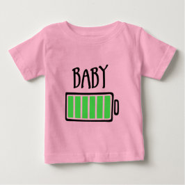 Camiseta Bateria Esgotada – Bebê