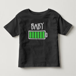Camiseta Bateria Esgotada – Bebê