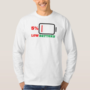 Camiseta Bateria fraca 5%