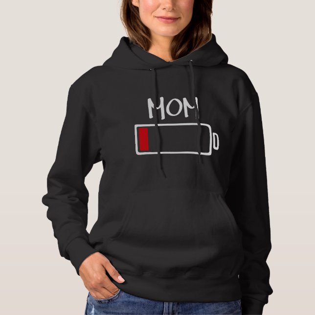 Camiseta Bateria Fraca – Mamãe (Frente)