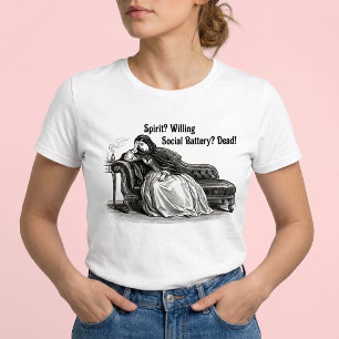 Camiseta Bateria Social Morta Meme Vitoriano Engraçado
