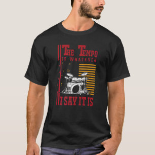 Camiseta Bateria Tempo Baterista