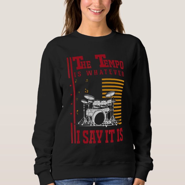 Camiseta Bateria Tempo Baterista (Frente)