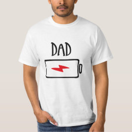 Camiseta Baterias Esgotadas – Papai