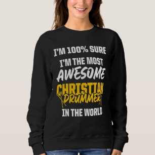Camiseta Baterista Cristão Igreja Adoração Tocador de Bater