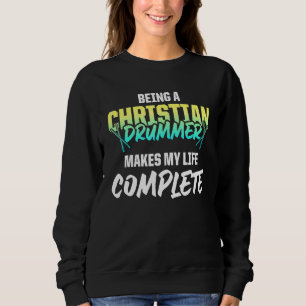 Camiseta Baterista Cristão Igreja Adoração Tocador de Bater