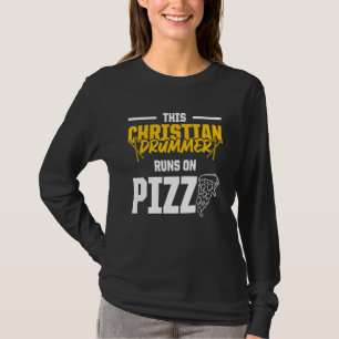 Camiseta Baterista Cristão Igreja Adoração Tocador de Bater