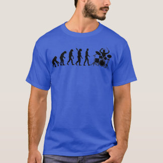 Camiseta Baterista de Evolução