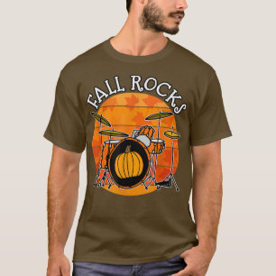 Camiseta Baterista De Queda, Pedras De Queda, Professora De