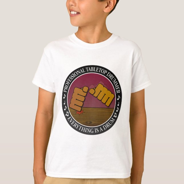 Camiseta Baterista do Tabletop (Frente)
