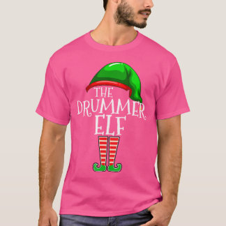 Camiseta Baterista Elf Group Correspondente à Família Prese