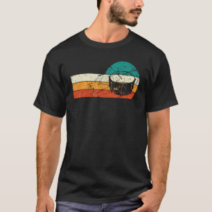 Camiseta Baterista Legal Retrô Kit de Bateria Tocador de Ba