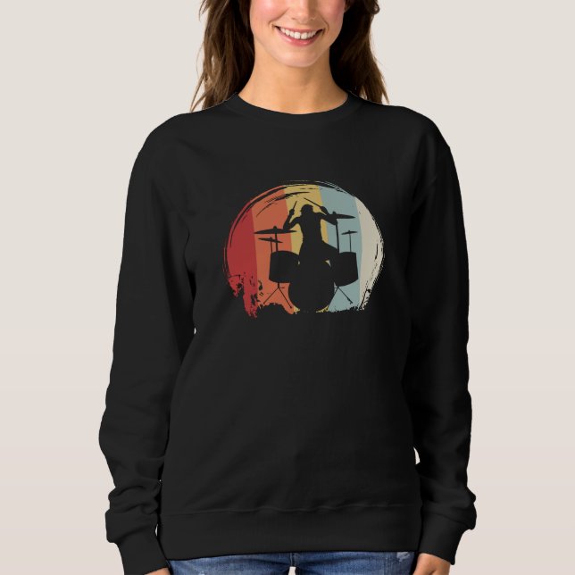 Camiseta Baterista Retro (Frente)