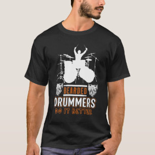 Camiseta Bateristas De Mão Fazem Melhor Música