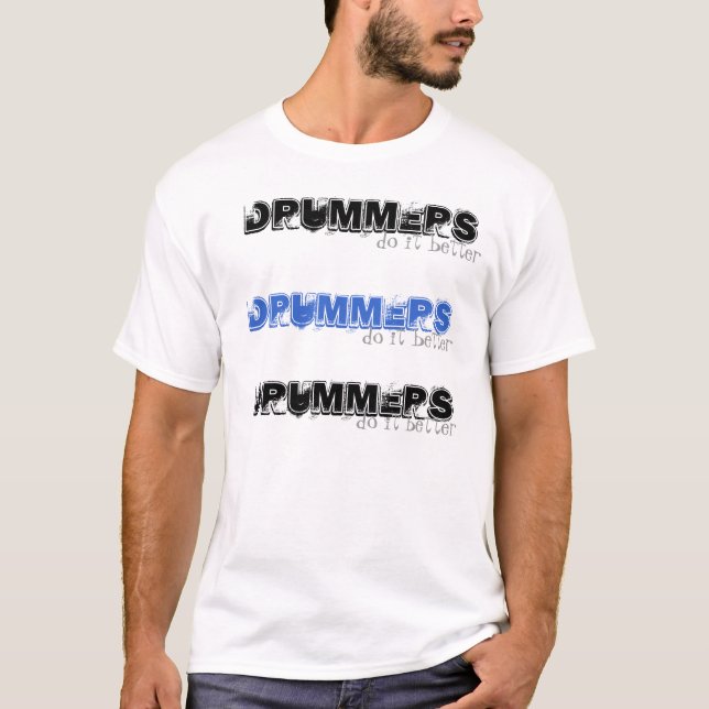 Camiseta BATERISTAS melhora (Frente)